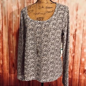 Kiara Jacquard Krinkle top
